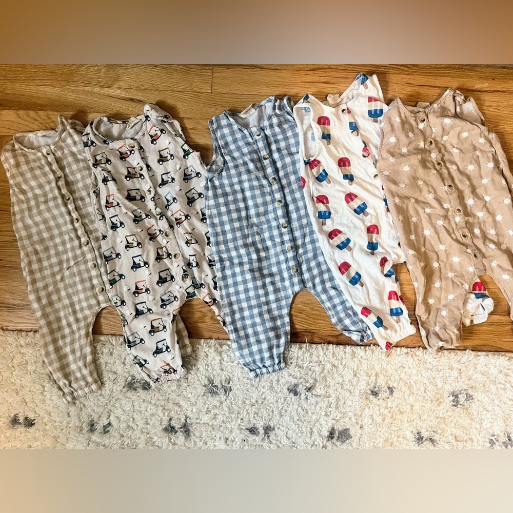 Spearmint Baby 18-24 month jumpsuits